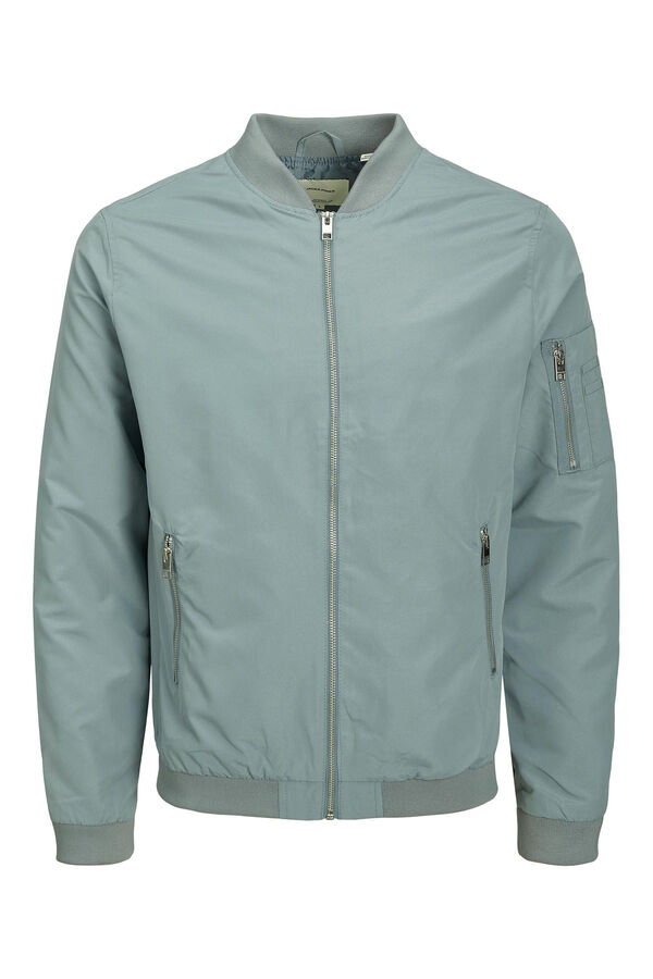 Springfield Water-resistant bomber jacket bleuté
