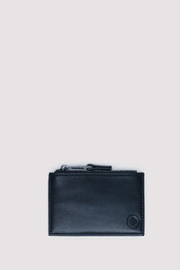 Springfield Monedero efecto piel negro