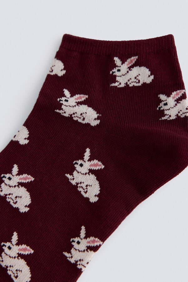 Springfield Short bunny socks red