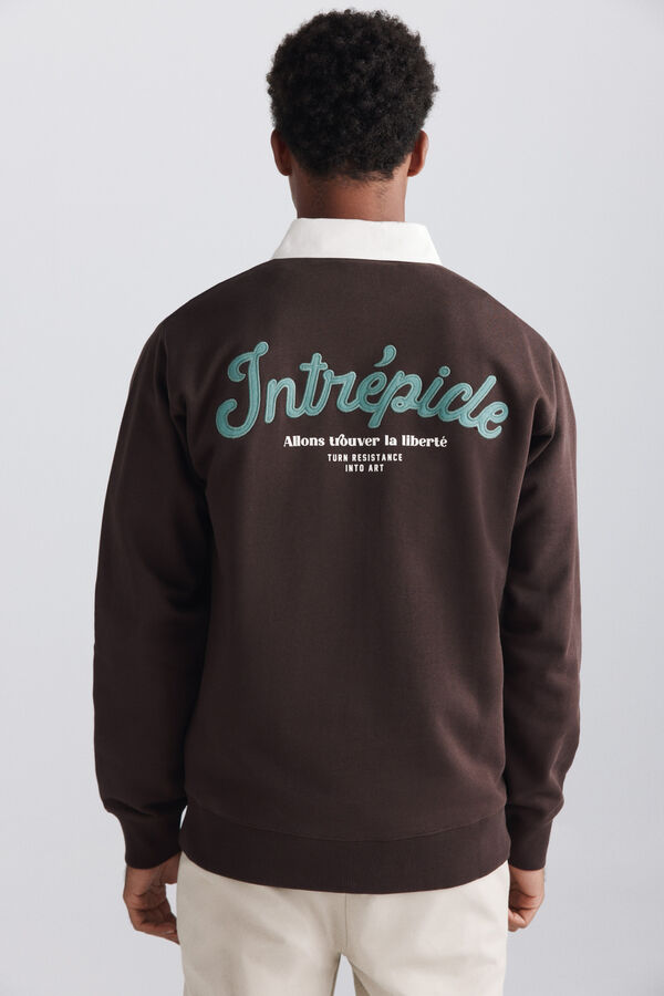 Springfield Intrepide rugby sweatshirt nude