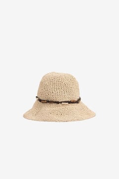 Springfield Panama hat with band brown