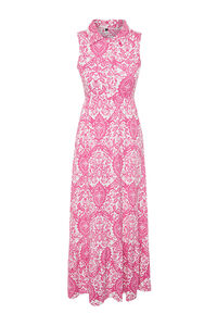 Trendyol Vestido comprido gola camiseira