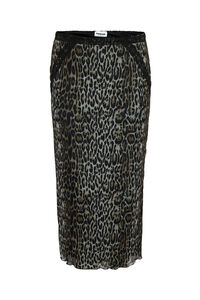 Noisy May Animalprint- midi mit Bund