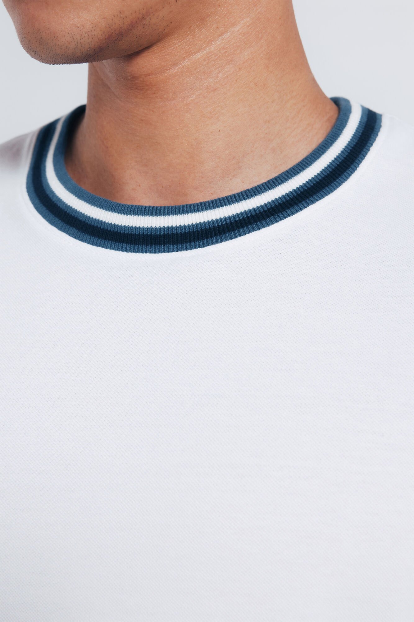 Springfield Piqu&eacute; tipping T-shirt