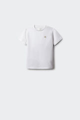 Springfield Kids Osnovna majica kratkih rukava za dečake Bela