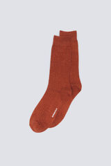 Springfield Basic ribbed sock red