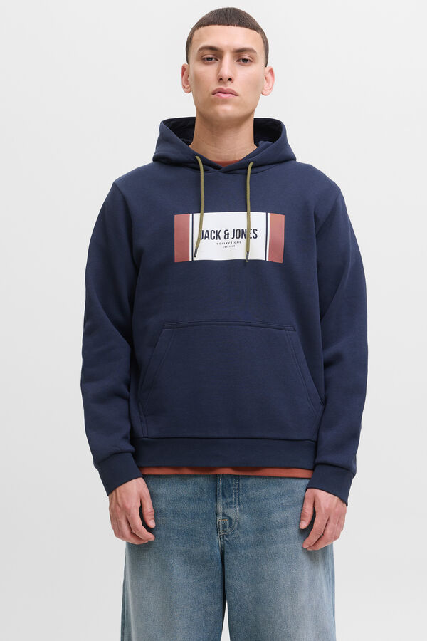 Jack & Jones Sudadera regular fit azul