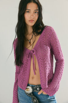 High Spirits Cardigan Berry