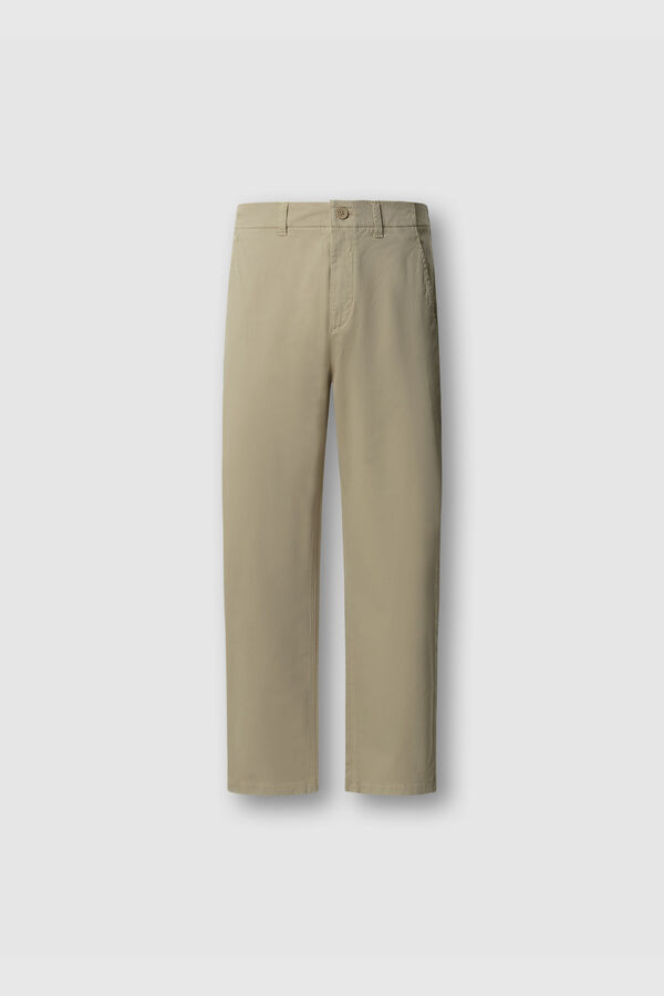 Pepe Jeans Cotton relaxed trousers grey