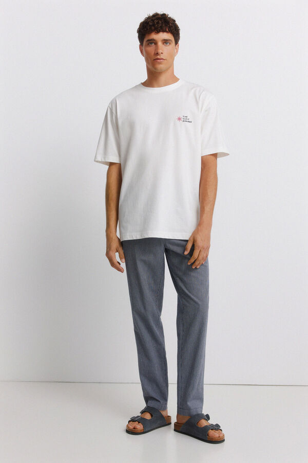 Springfield Surf-garage T-shirt beige