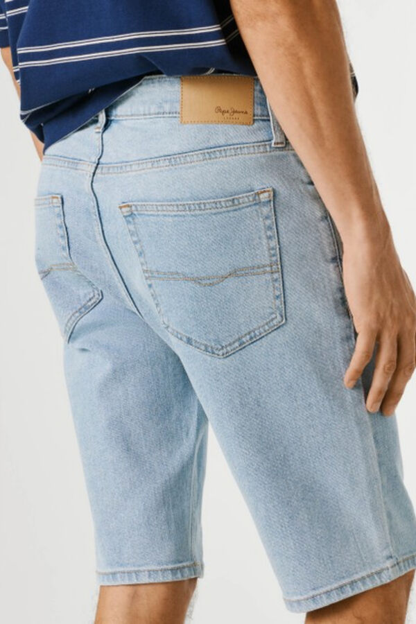 Pepe Jeans Pantal&oacute;n corto recto azul