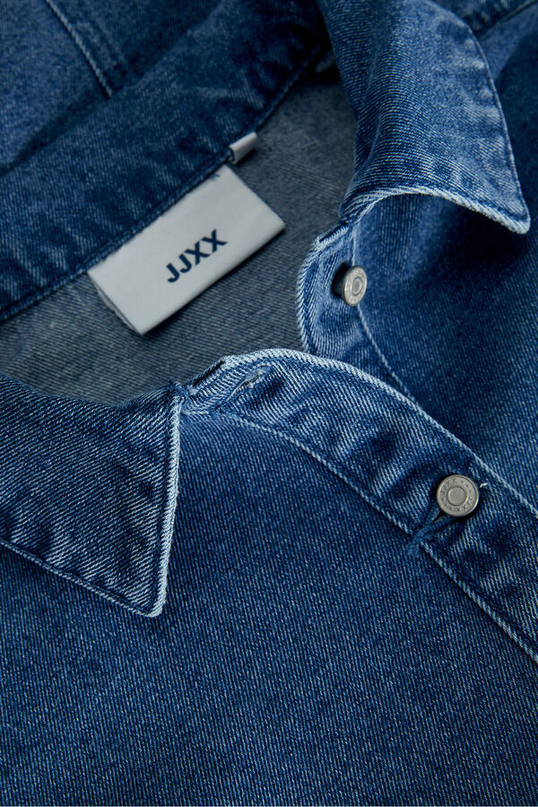 Jack & Jones Vestido denim corto azul