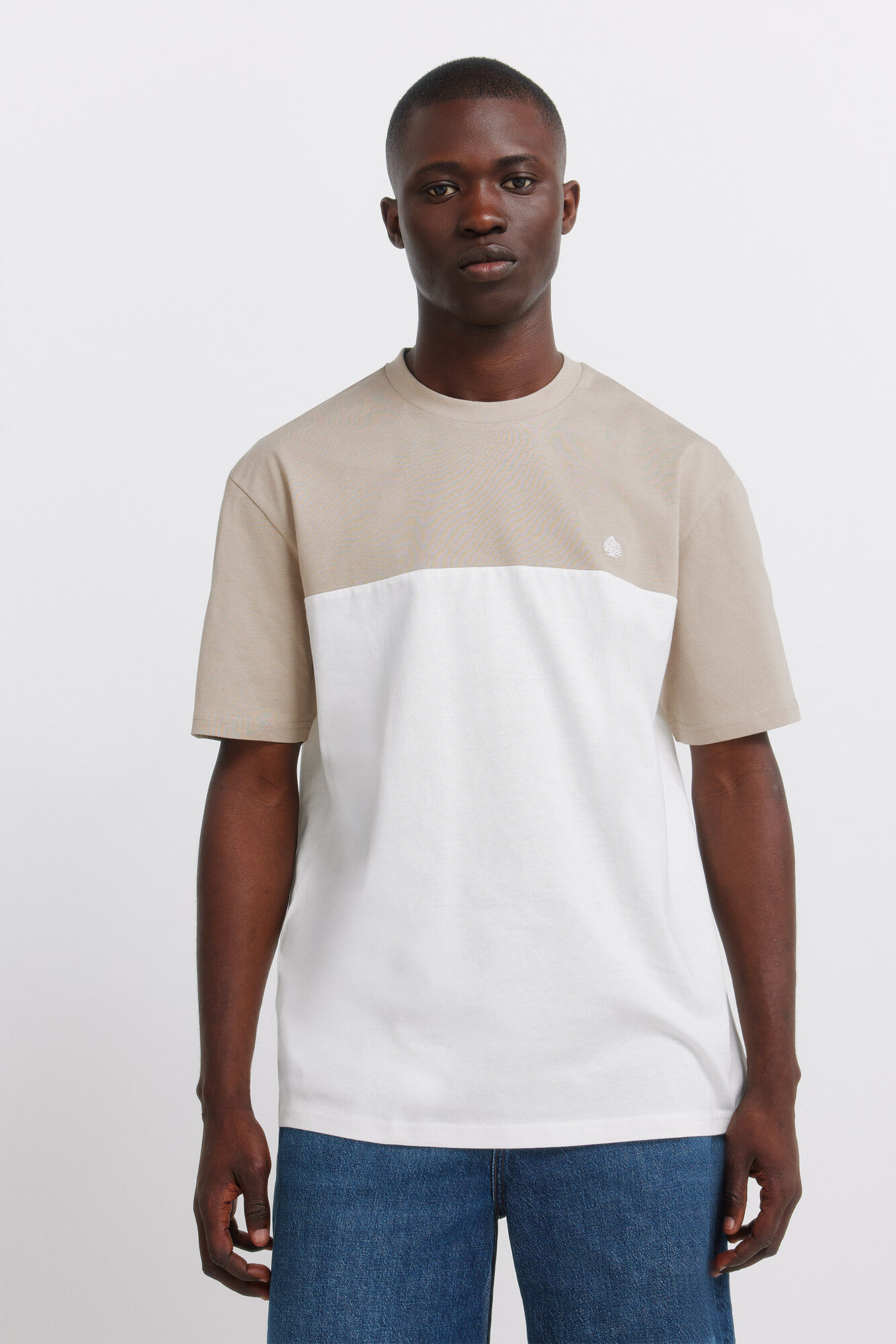 Springfield Colour block T-shirt