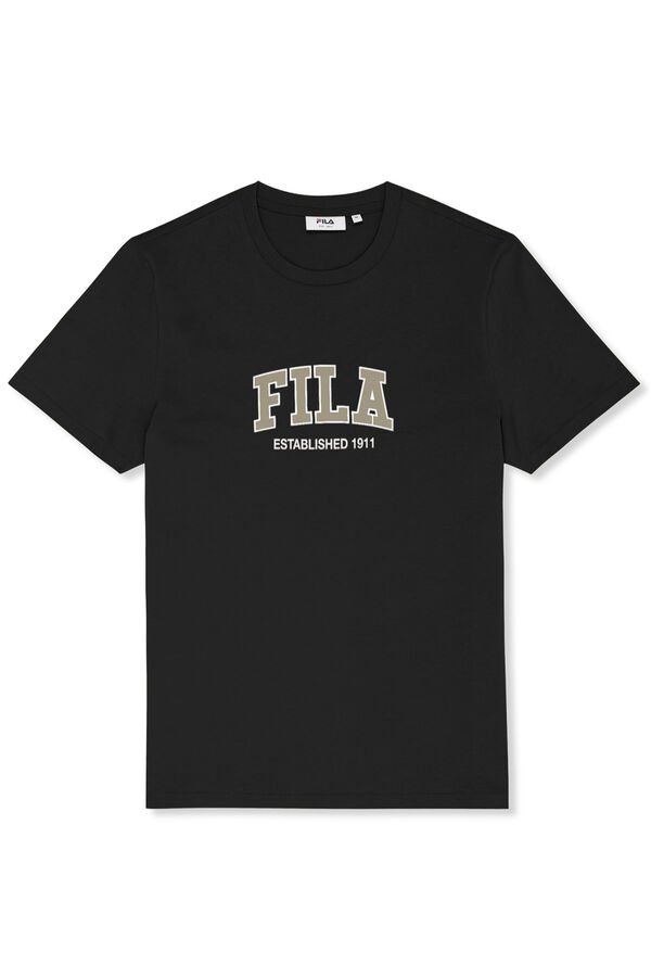 Fila Camiseta b&aacute;sica manga corta negro