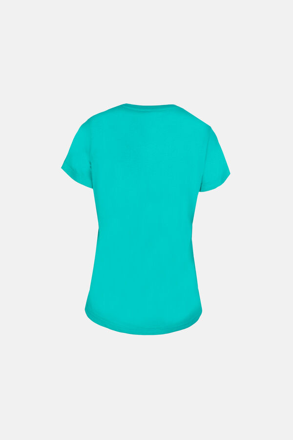 Springfield Bailo short-sleeved cotton T-shirt  mauve
