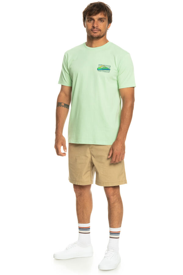 Springfield Retro Fade - Camiseta manga corta verde