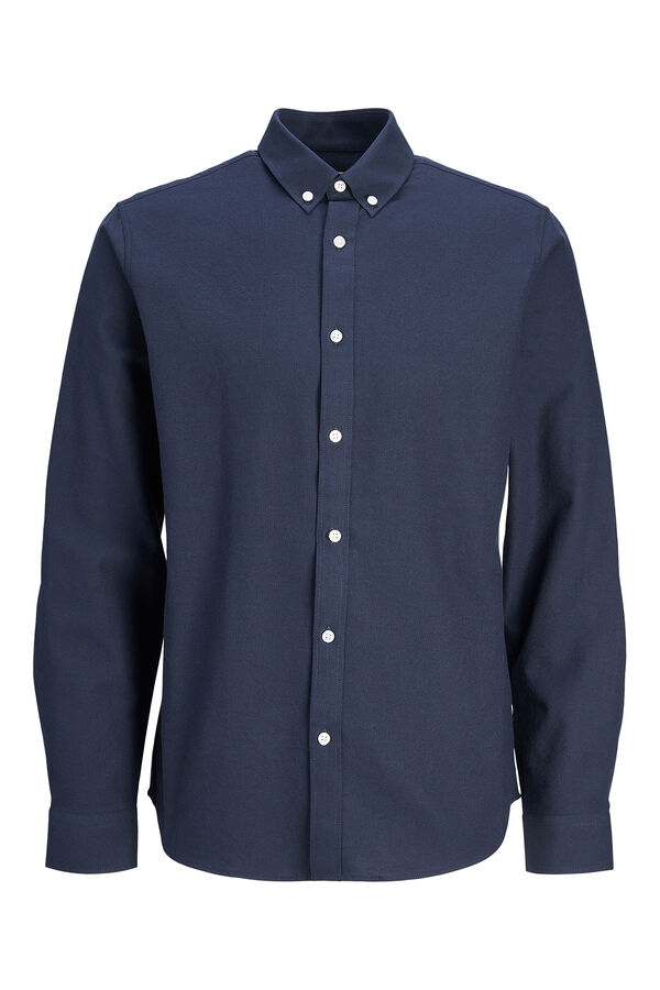 JJ REBEL Long sleeve formal shirt blue