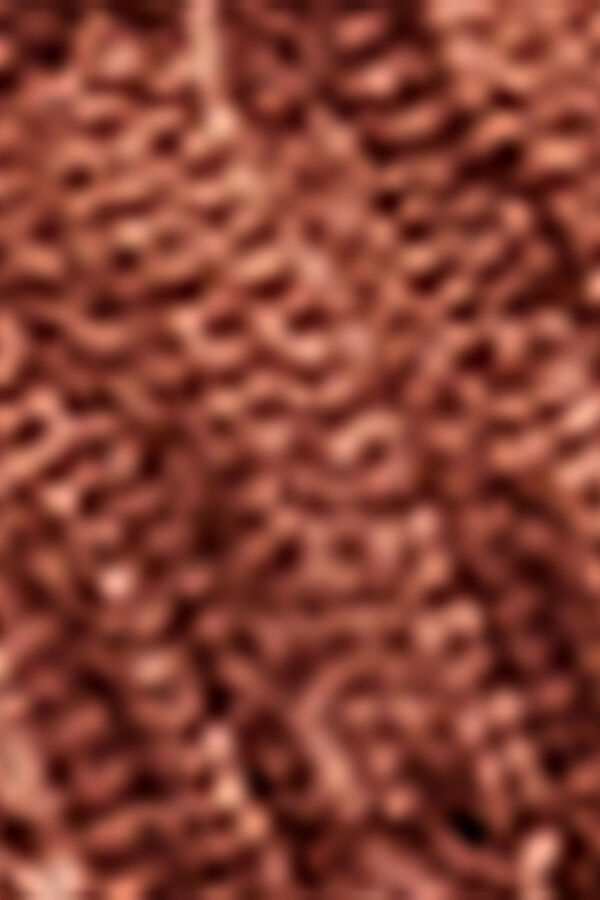 Koton Blusa drapeada entallada tostado