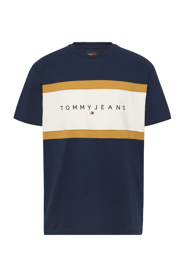 Springfield Herren-T-Shirt Tommy Jeans marino
