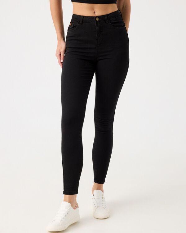 Inside Pantal&oacute;n Skinny High Rise negro