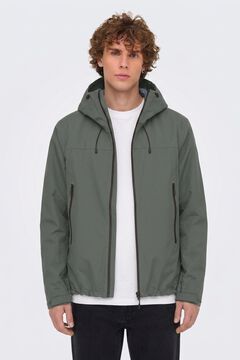 Only & Sons Technische Jacke mit Kapuze
