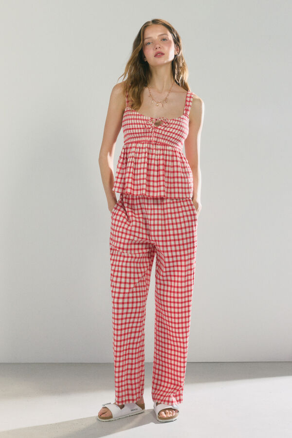 High Spirits Garden Trousers rojo