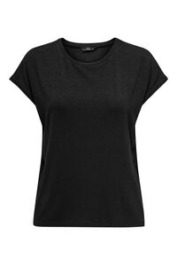 Only Camiseta regular fit glitter