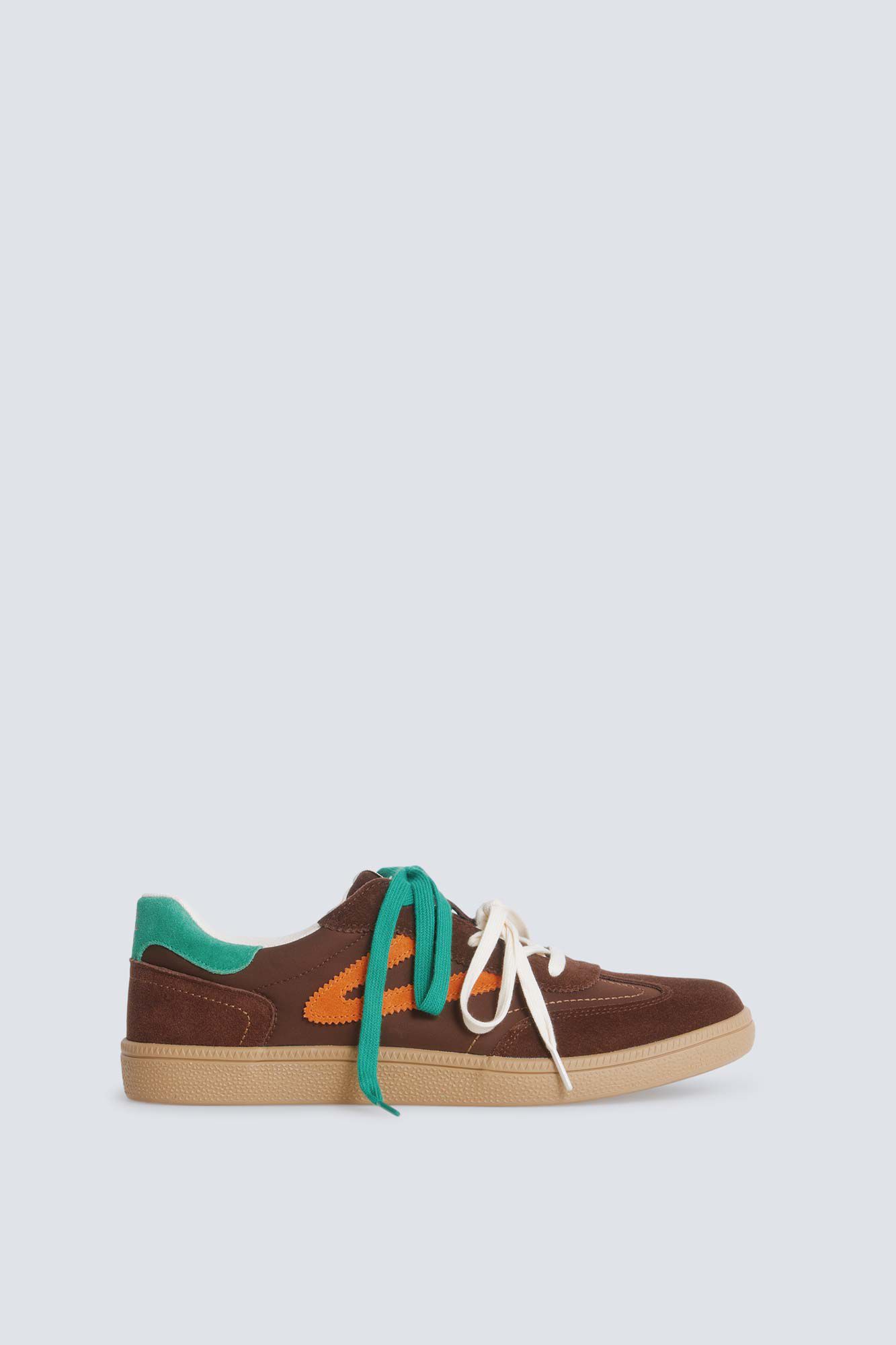 Springfield Leather retro sneaker