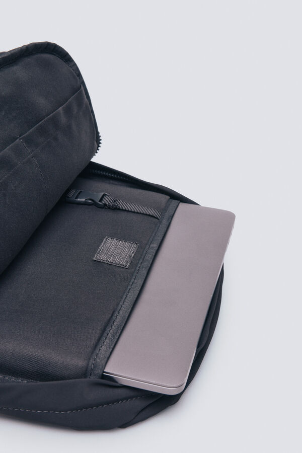 Springfield Mochila poliéster reciclado gris gris