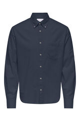Only & Sons long sleeve shirt Plava