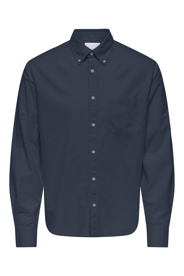 Only & Sons long sleeve shirt Plava