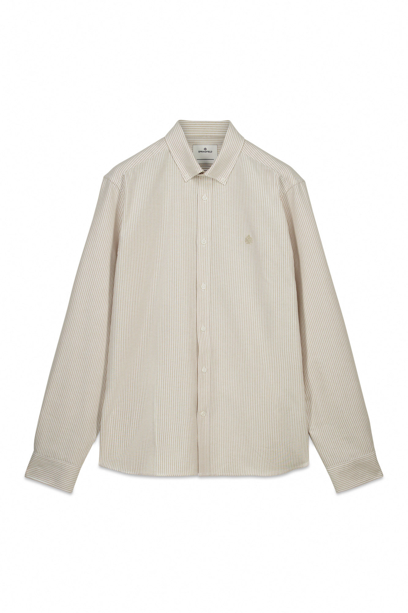 Springfield Striped oxford wrinkle free shirt