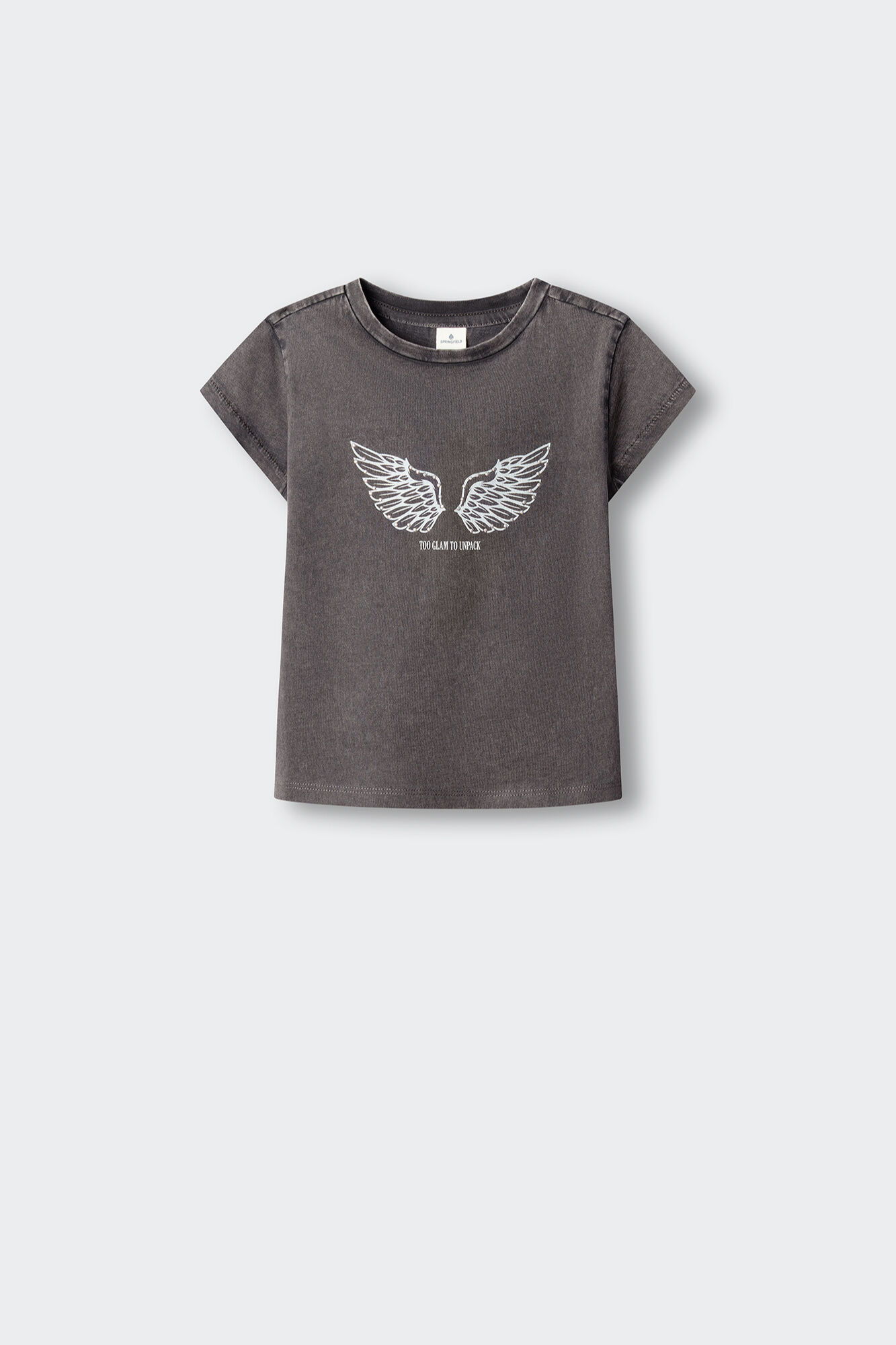 Springfield Kids Camiseta manga corta alas ni&ntilde;a
