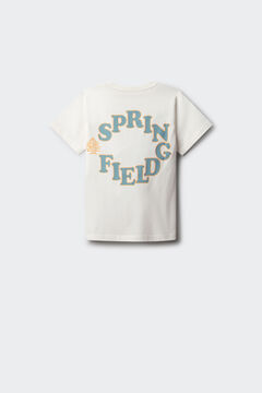 Springfield Kids T-shirt manga curta logo para crian&ccedil;a