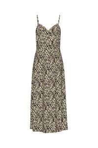 Pieces Vestido largo de tirantes estampado