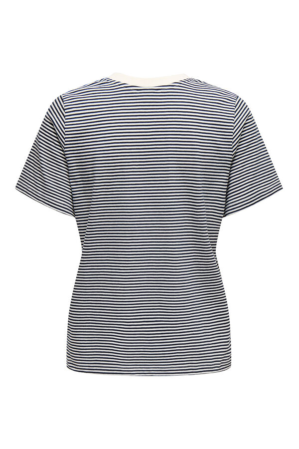 JDY T-shirt bordada branco