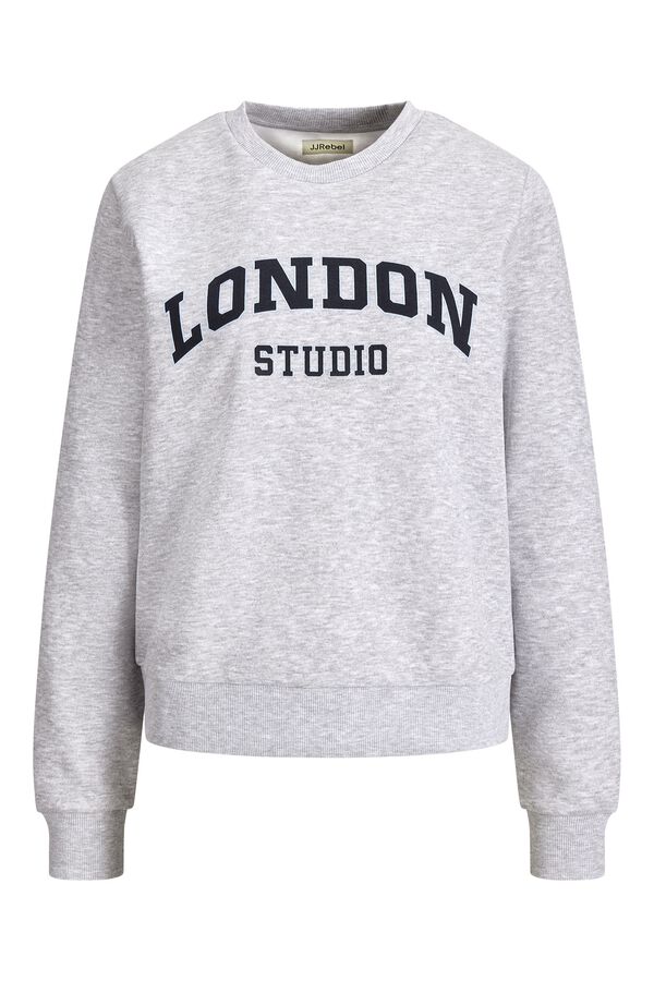 JJ REBEL Round neck sweatshirt grey