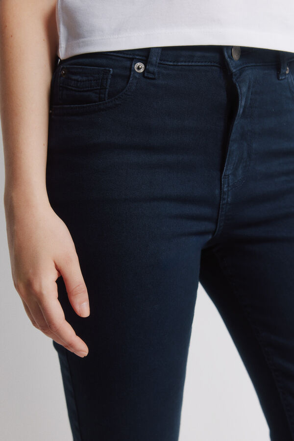 Springfield Kick flare jeans color blue