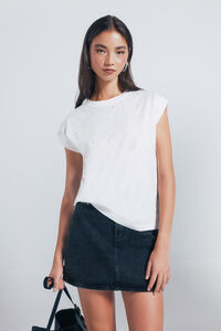 Springfield T-shirt clous cristal