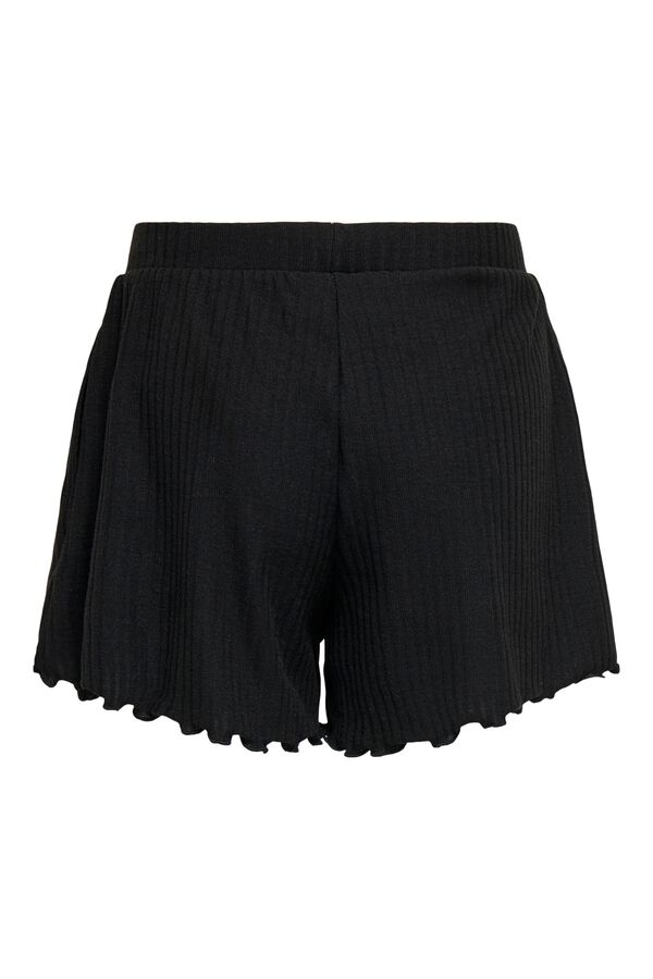 Only Girls Cal&ccedil;&otilde;es com cintura el&aacute;stica preto