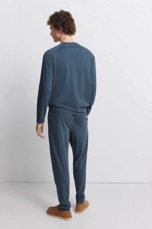 Springfield Osnovna duga pidžama Plava