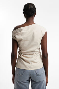 Topshop Blusa asim&eacute;trica