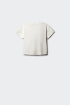 Springfield Kids Camiseta manga corta bolsillo crochet ni&ntilde;a