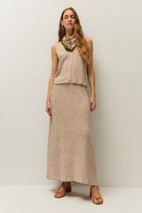 Systemaction Saia comprida de malha cru