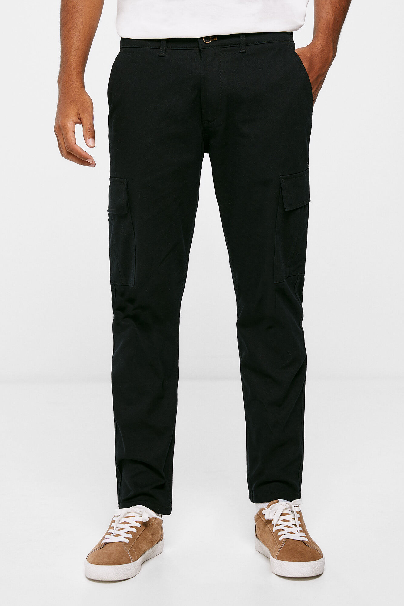 Coperni: Black Tailored Cargo Trousers | SSENSE