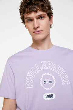 Springfield Pszichepatikus póló lila