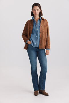 Springfield Denim basic shirt