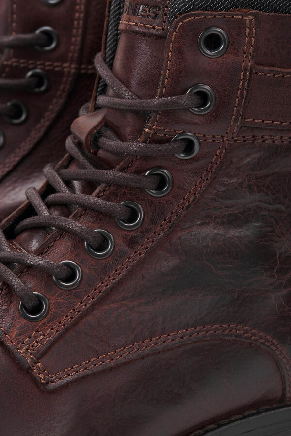 Springfield Leather track sole boot barna