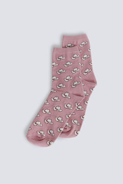 Springfield Meias compridas com estampado de chap&eacute;us