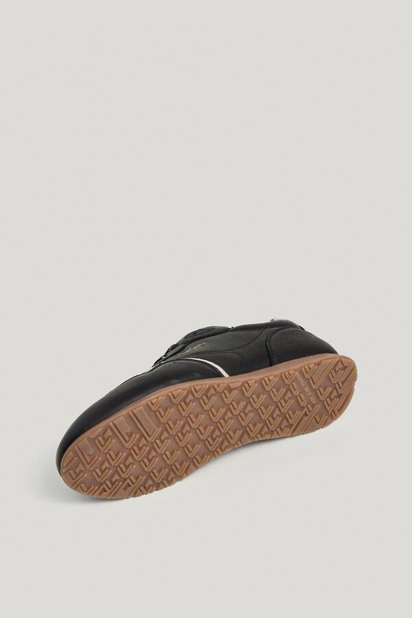 Pepe Jeans Leather sneakers black